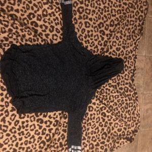 Justice black  shirt